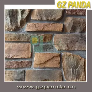 أعلى جودة الحجر جدار تزيين الحجر الاصطناعي تواجه الطوب حجر الجدار
