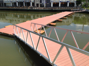 Passerelle économique en acier galvanisé, pour marine avec une balustrade - Product Image 3