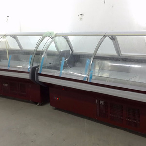 Kính Cong Phục Vụ Trên Tủ Lạnh Hiển Thị/Thịt Nấu Chín Phục Vụ Trên/Phục Vụ Trên Quầy - Product Image 4