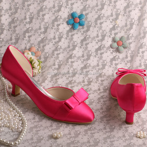 Scarpe con <span class=keywords><strong>Tacco</strong></span> <span class=keywords><strong>Basso</strong></span> da Donna Rosa Shocking 5CM - Product Image 2
