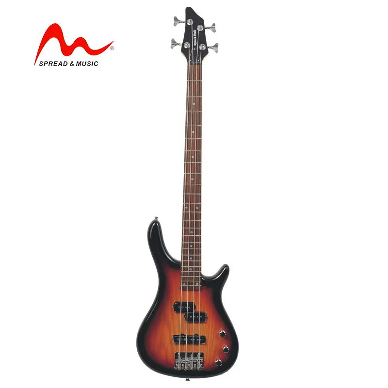 En gros haute qualité guitare basse électrique précision jazz basse électrique EB-15