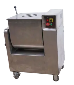 50L Commerciale In Acciaio Inox Macinata Salsiccia Industriale Elettrico Mixer Carne