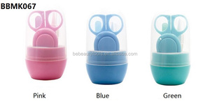 ชุดอุปกรณ์ทำเล็บมือเล็บเท้า4ชิ้น,ชุดกรรไกรตัดเล็บตะไบเล็บแก้วชุดกรรไกรและที่หนีบจมูกสำหรับเด็กทารก - Product Image 2