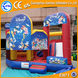 High quality funny <span class=keywords><strong>minnie</strong></span> Mouse Castle inflatable jumping castles with price - Product Image 2
