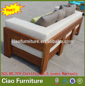 مثال-أريكة من خشب الساج للأماكن الخارجية رائجة البيع للاستعمال الخارجي أريكة خشبية للترفيه - Product Image 4