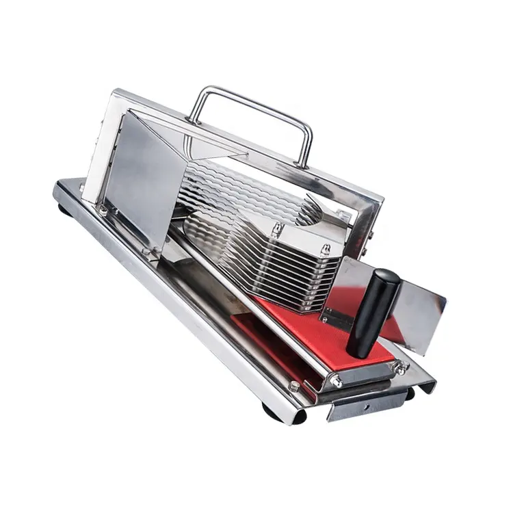 Fully manual stainless steel cutting fruit and vegetable slicer machine