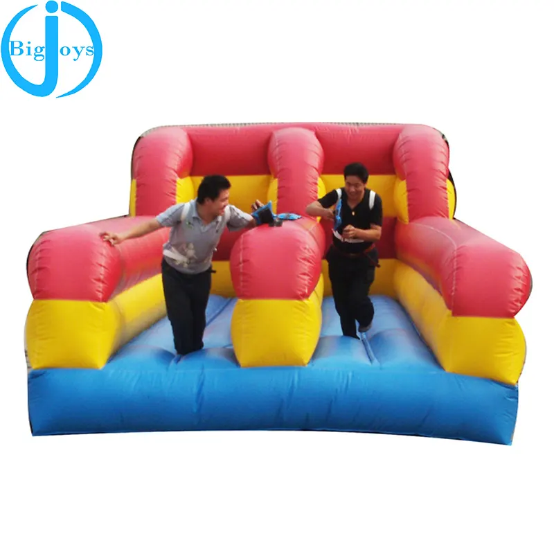 पॉप दौड़ के लिए inflatable खेल खेल बंजी रन