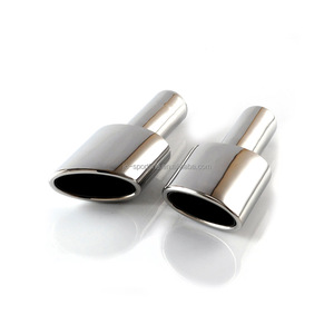 Jc Sportline 2 unids/set inoxidable de escape silenciador consejos de Mercedes Ben z C300 AMG 08-14 - Product Image 4