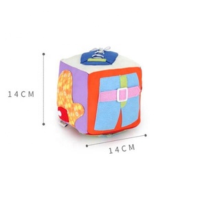 Đầy Màu sắc trẻ em Cube bé giáo dục mềm sang trọng xúc xắc - Product Image 6