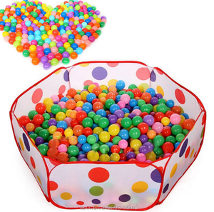Eco-amigo Del <span class=keywords><strong>cabrito</strong></span> Del Bebé juguetes de natación piscina de bolas de plástico blando divertido colorido de bolas océano - Product Image 2