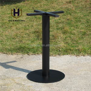Noir rond en acier <span class=keywords><strong>table</strong></span> basse base, restaurant <span class=keywords><strong>table</strong></span> à manger jambes, rond en métal à manger <span class=keywords><strong>table</strong></span> <span class=keywords><strong>pieds</strong></span> - Product Image 2