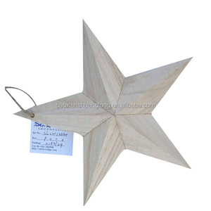 Décorations <span class=keywords><strong>de</strong></span> Noël bon marché Artisanat <span class=keywords><strong>en</strong></span> <span class=keywords><strong>bois</strong></span> Étoile à cinq branches Arbres <span class=keywords><strong>en</strong></span> <span class=keywords><strong>bois</strong></span> Décoration intérieure <span class=keywords><strong>en</strong></span> <span class=keywords><strong>bois</strong></span> Art populaire Paulownia Europe - Product Image 1