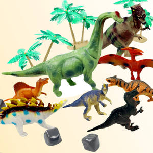 EPT 14Pcs Miniature <strong>Plastic</strong> Model Dinosaur Figures Set <strong>Safari</strong> Figure <strong>Animal</strong> Figures Wild <strong>Animals</strong> Toys - Product Image 3