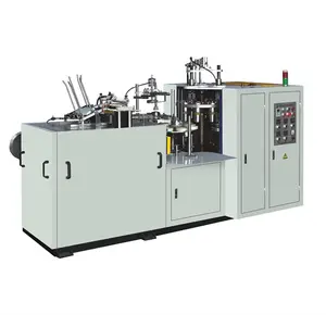 Mingbo Productie MB-A12 Automatische Eenmalige Kartonnen Beker Making Machine Prijzen In India