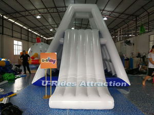Tobogán Acuático Inflable Flotante en Oferta, Tobogán Acuático Inflable Comercial para Deportes Acuáticos, Torre de Agua Inflable para el Mar - Product Image 3