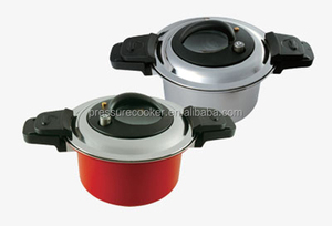 Olla a Presión de Acero Inoxidable Ecológica de Baja Presión con Mango de Madera y Base de Aluminio para Gas e Inducción, Nuevo Diseño 2026, Gran Venta - Product Image 4