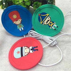 New Promotional Gifts Customized Usb <strong>Heating</strong> <strong>coaster</strong> /PVC Cup Mat - Product Image 3