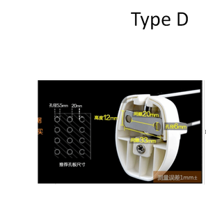 A2(<strong>Hook</strong> II)(<strong>Security</strong> <strong>Display</strong> <strong>Hook</strong> II)Store Merchandise Plastic Wall-mounted <strong>Security</strong> Wallboard Stop Lock <strong>Display</strong> <strong>Hook</strong> - Product Image 6