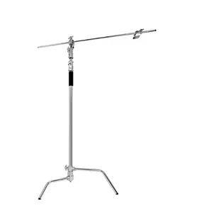 Steel Large Size 3M/40 inch Studio Centry C -Stand Detachable Light C-stand for light and other accessories hanging