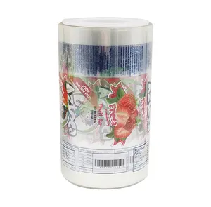 Custom Soft Transparent food packaging laminated Mylar plastic PET BOPP aluminum Roll film