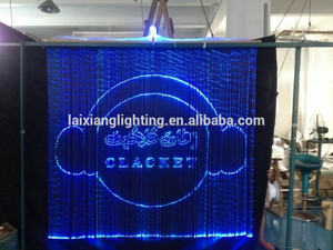 2015 Zhongshan cortina de luz de fibra de iluminación llevado <span class=keywords><strong>restaurante</strong></span> de <span class=keywords><strong>la</strong></span> pared <span class=keywords><strong>la</strong></span> luz decorativa óptica con mando <span class=keywords><strong>a</strong></span> dista - Product Image 4