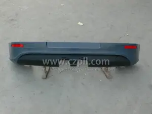 REAR BUMPER BUMPER WITH DOUBLE EXHAUST For GOLF 5 GTI