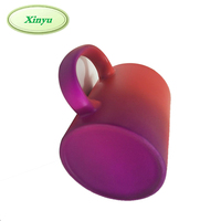 Venta al por mayor de doble color de cerámica de la sublimación de cambio de color taza de café