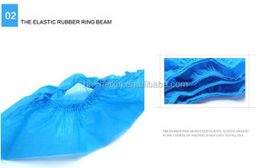 Haixin couvre-chaussures couvre-chaussures automatique couvre-chaussures antidérapant jetable pp pe couvre-chaussures de sécurité consommables médicaux couvre-chaussures - Product Image 6
