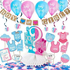 Forniture per Decorazioni per Feste di Rivelazione del Sesso, Idee per Baby Shower, Sacchetti Sorpresa per Rivelare il Sesso del Bambino - Product Image 2
