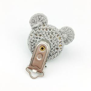 Personalizada de madera de ganchillo de algodón en <span class=keywords><strong>chupete</strong></span> Clip <span class=keywords><strong>chupete</strong></span> titular - Product Image 5