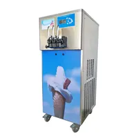 Machine à Crème Glacée Commerciale, Appareil pour Faire des Glaces Molles