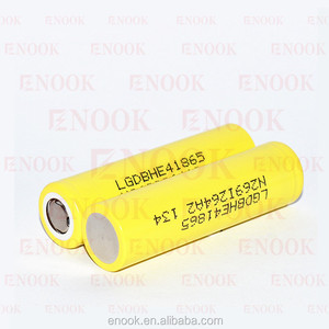 2016 Enook batterie LG 18650 HE4 35A 2500 mah <span class=keywords><strong>3</strong></span>,7 V wiederaufladbare lithium-batterie mit hohem ansehen für electirc fahrrad - Product Image 2