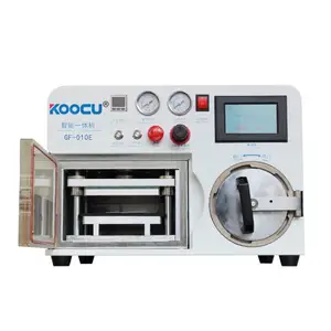 [KOOCU] GF-010E akıllı kavisli ekran laminasyon kabarcık çıkarma makinesi 4 in 1 makine