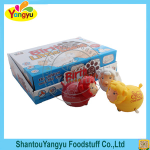 Delicioso rojo blanco amarillo ovejita forma china del caramelo juguetes - Product Image 1