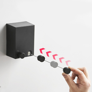 <strong>Retractable</strong> Clothesline Wall-mounted Indoor <strong>Outdoor</strong> <strong>Washing</strong> Clothes Hanger Laundry Drying <strong>Line</strong> Balcony Invisible Drying <strong>Lines</strong> - Product Image 3