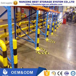 אירופה upe tuv פופולרי H300-H600mm מחסן מתלה מזרן מתלה pvc פלסטיק מתלה פוסט מגינים - Product Image 6