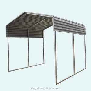 Nieuwe Stijl Prefab Amerikaanse Staal Carport 6X6M Met Ce Certificaat