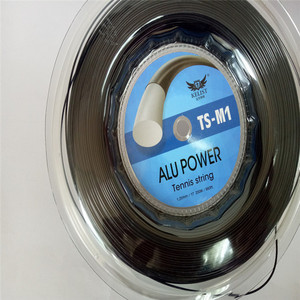 สินค้ามาใหม่ KELIST Big Banger Alu <span class=keywords><strong>Power</strong></span> Polyester สายเทนนิส 1.25 มม./17L 200 ม. ไม้เทนนิสสีดำ คาร์บอนไฟเบอร์กริป 36x28 ซม. 250 กรัม - Product Image 4