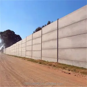 Moule à clôture en béton préplumée/moule de retenue des murs