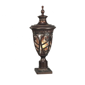 JARDÍN PATHWAY DECORATIVA ANTIGUA LUZ DE CALLE POLESP <span class=keywords><strong>ROJECT</strong></span> ROAD 3 LUCES DE POLO - Product Image 3
