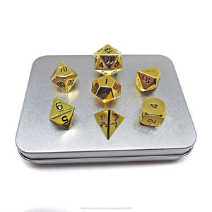fabricant en Chine <span class=keywords><strong>dés</strong></span> <span class=keywords><strong>12</strong></span> <span class=keywords><strong>faces</strong></span> métalliques pour cadeau de promotion - Product Image 2