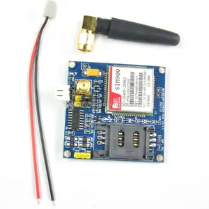 Arduino gsm-module Suppliers-Mini V4.0 Draadloze Gegevensoverdracht Gsm Gprs Board Kit Met Antenne Kabel SIM900 Module Voor Arduino