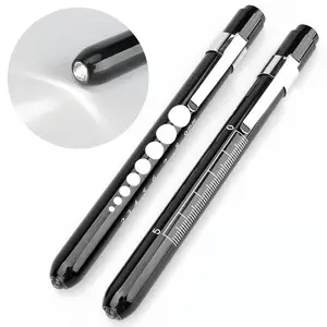Алюминиевая медицинская ручка со светодиодной подсветкой, медицинская ручка для врачей, медсестер, медицинская ручка, фонарик
