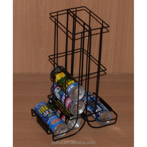 Convenient Steel Store Fixture Floor Standing Metal Wire Retail Promotion <strong>Drink</strong> Cans Display <strong>Rack</strong> - Product Image 6