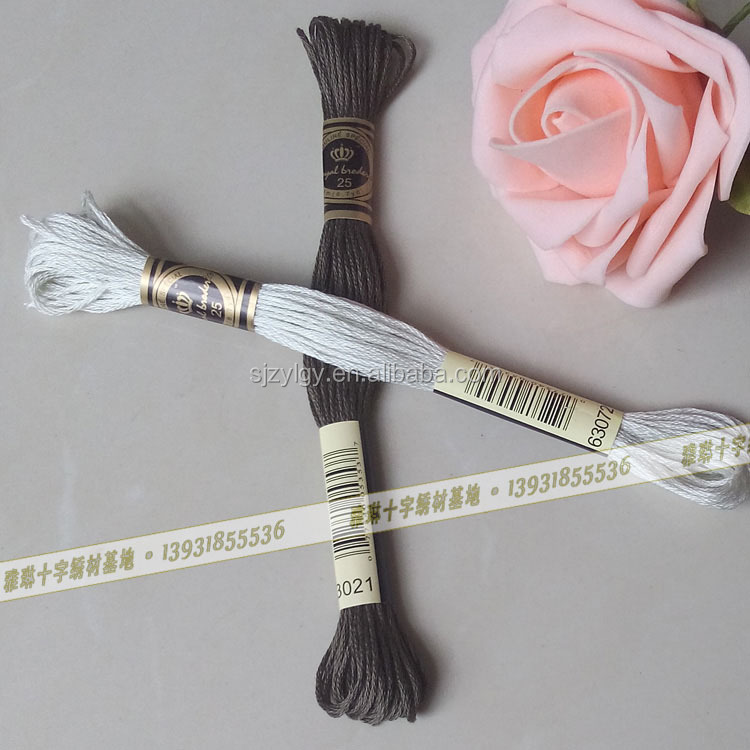 Горячая Распродажа! R нитки для вышивки крестиком 447 DMC цвет высокого качества и по низкой цене (8 м/шт.)