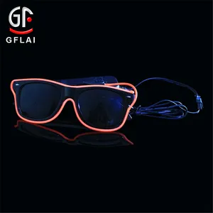 New Products Innovative Product Factory Plastic Glasses Cheap Glow In The Dark Glasses