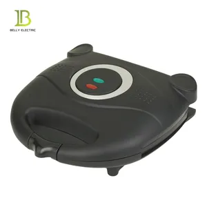 Two Slice OEM Logo Portable Thermostat control and safety fuse protection Electric Sandwich Maker certificated by CB