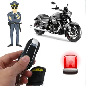 Alarm Sistem Sepeda Motor, Kendali Jarak Jauh Sistem Skuter Anti Maling, Alarm Keamanan Sepeda Motor + Speaker Alarme Moto