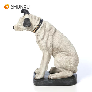 Figura Decorativa de Perro RCA en Resina, Detallada y Realista, Modelo de <span class=keywords><strong>Animal</strong></span> para Decoración del Hogar - Product Image 4
