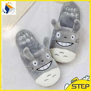 Venta caliente de <span class=keywords><strong>Los</strong></span> Hombres de Oficina Deslizador Zapatos Totoro Zapatilla Zapatillas de Felpa Zapatos - Product Image 3